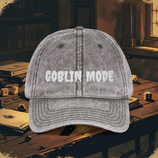 Goblin Mode Vintage Cap