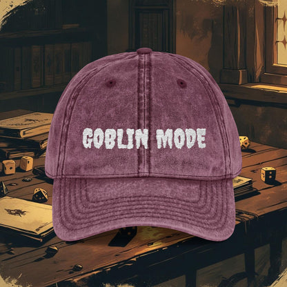 Goblin Mode Vintage Cap