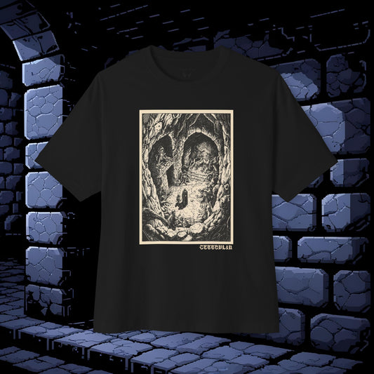 Scene Card Room Oversized Tee