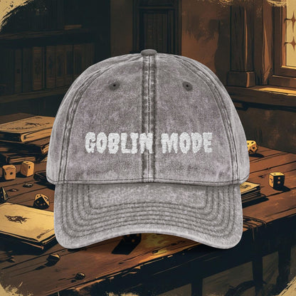 Goblin Mode Vintage Cap