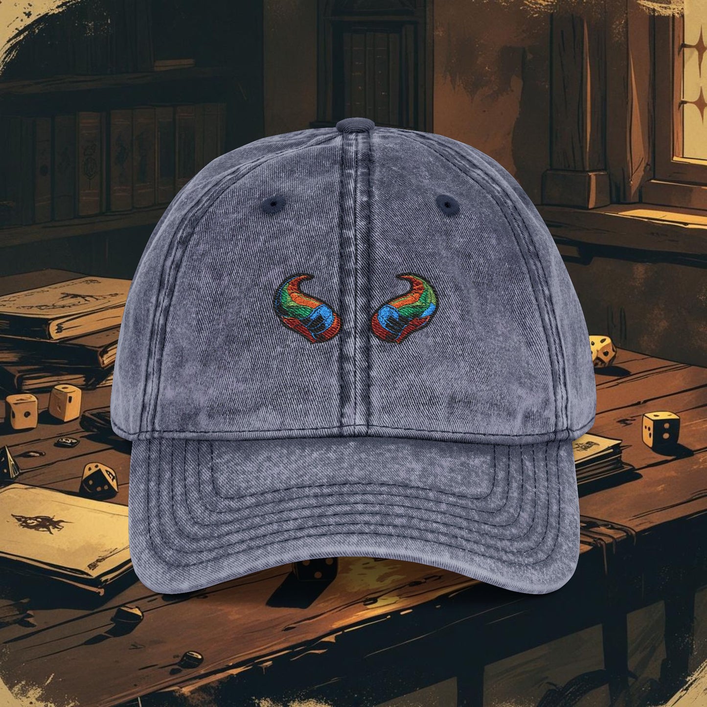 Goblin Horns Vintage Cap