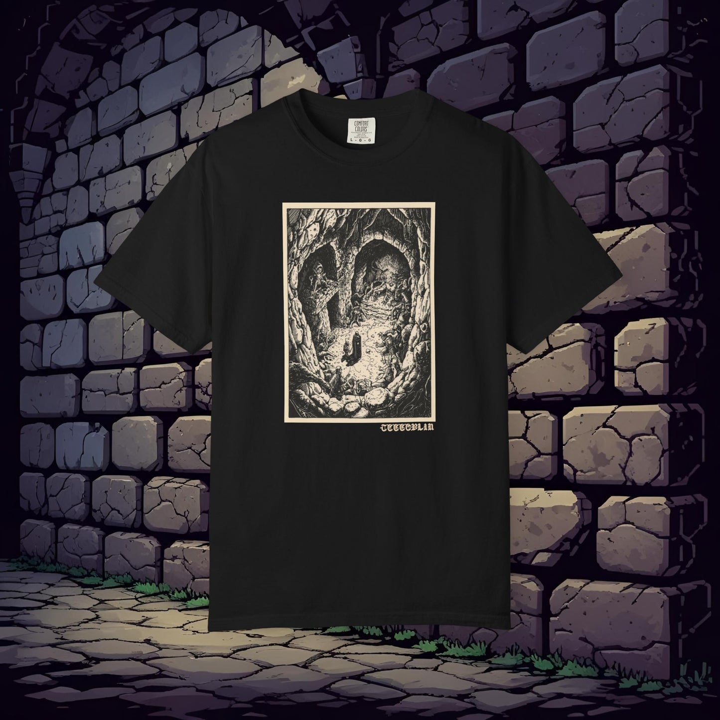 Dungeon Depths Scene Card